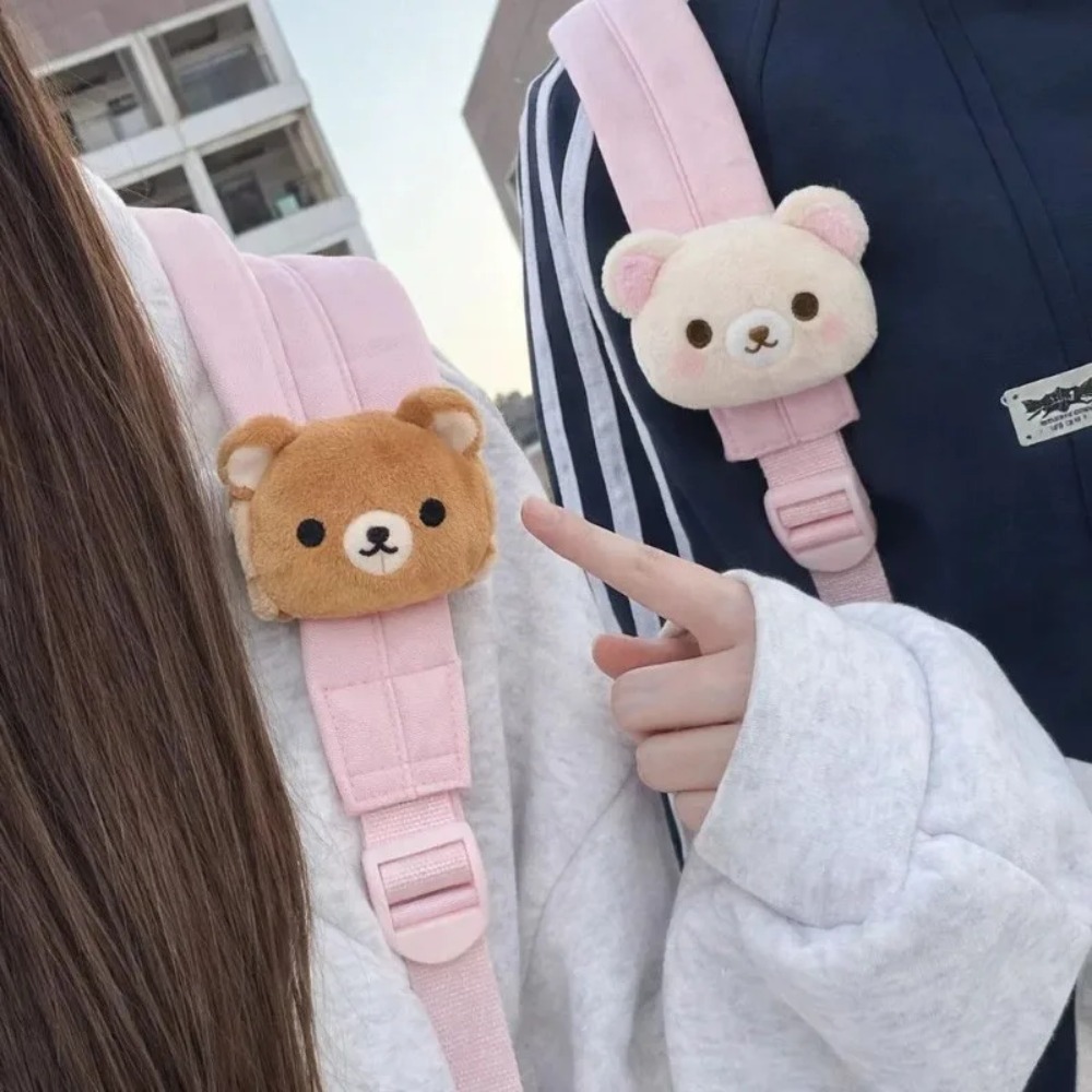 Cosplay Prop Bag - Soft Rilakkuma Plush Doll Bag Hanging