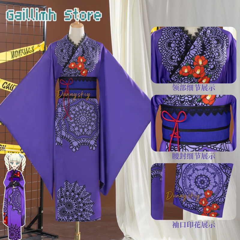 Aikatsu! Yurika Toudou Yukata  - Free Cosplay Prop Patterns 评论和价格