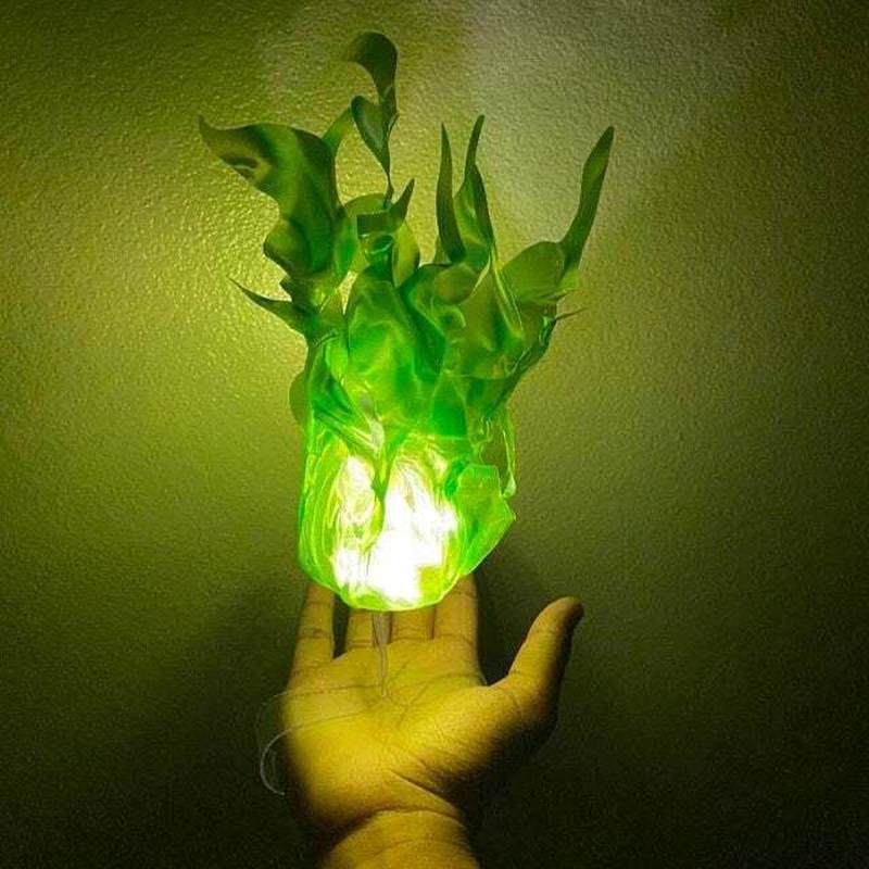Floating Fireball LED Glowing  - Cosplay Fireball Prop 评论和价格