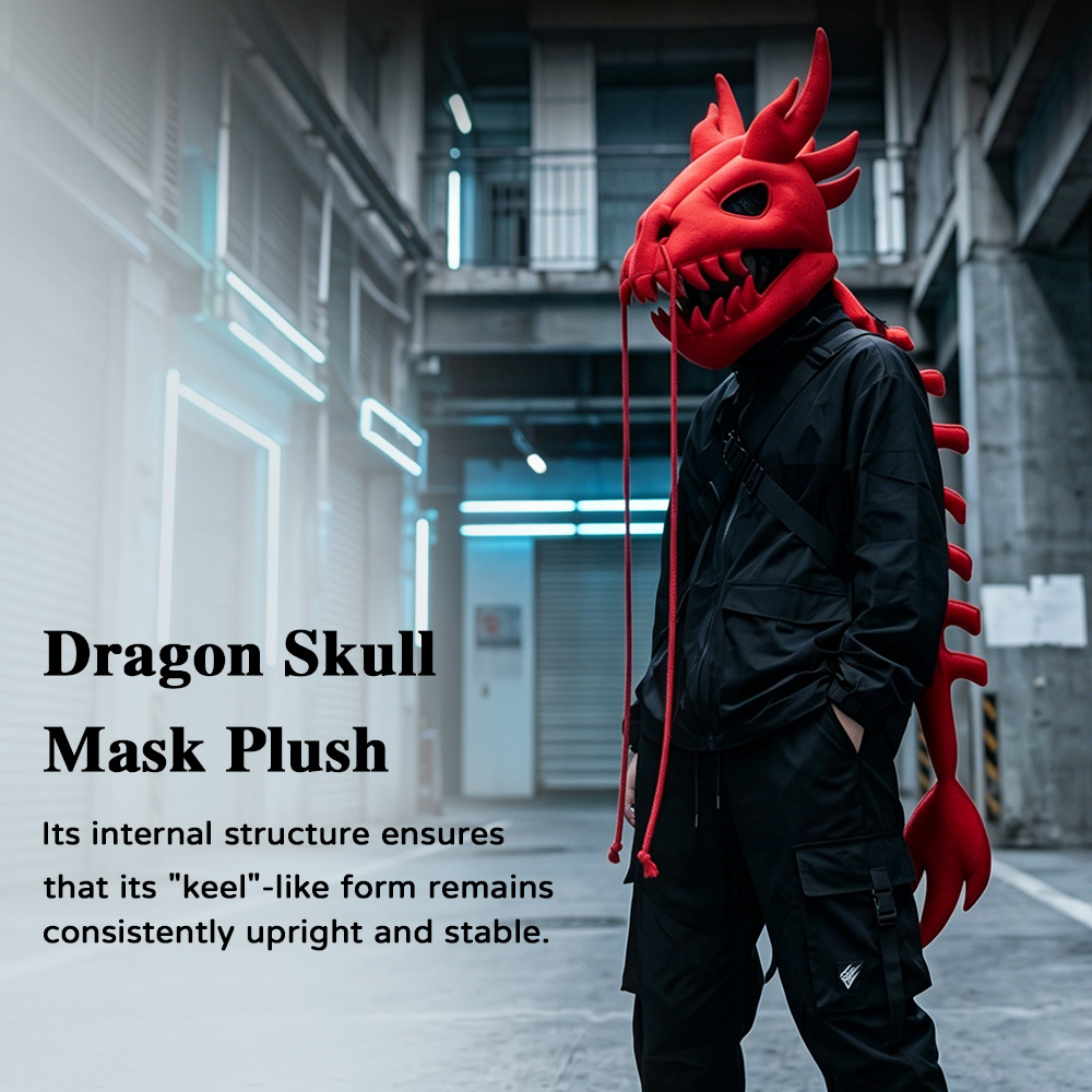 Dinosaur Skeleton Plush Headge - Free Cosplay Prop Patterns 评论和价格