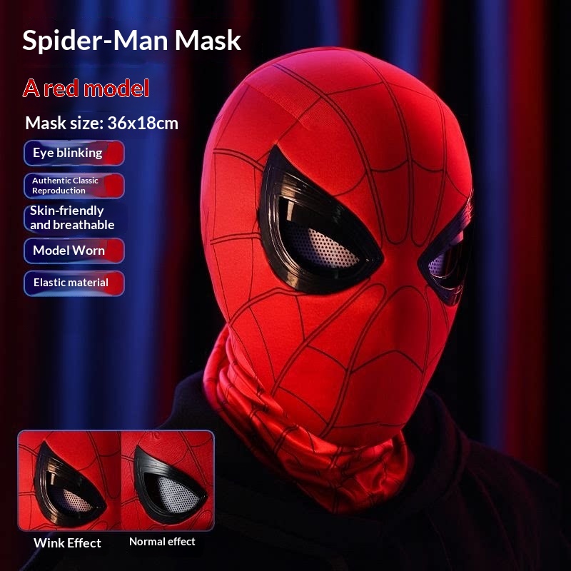 스파이더맨 Spider-Man Headgear Mova - Cosplay Prop Display 评论和价格