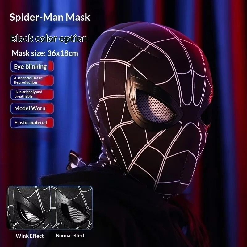 스파이더맨 Spider-Man Headgear Mova - Cosplay Prop Display 评论和价格
