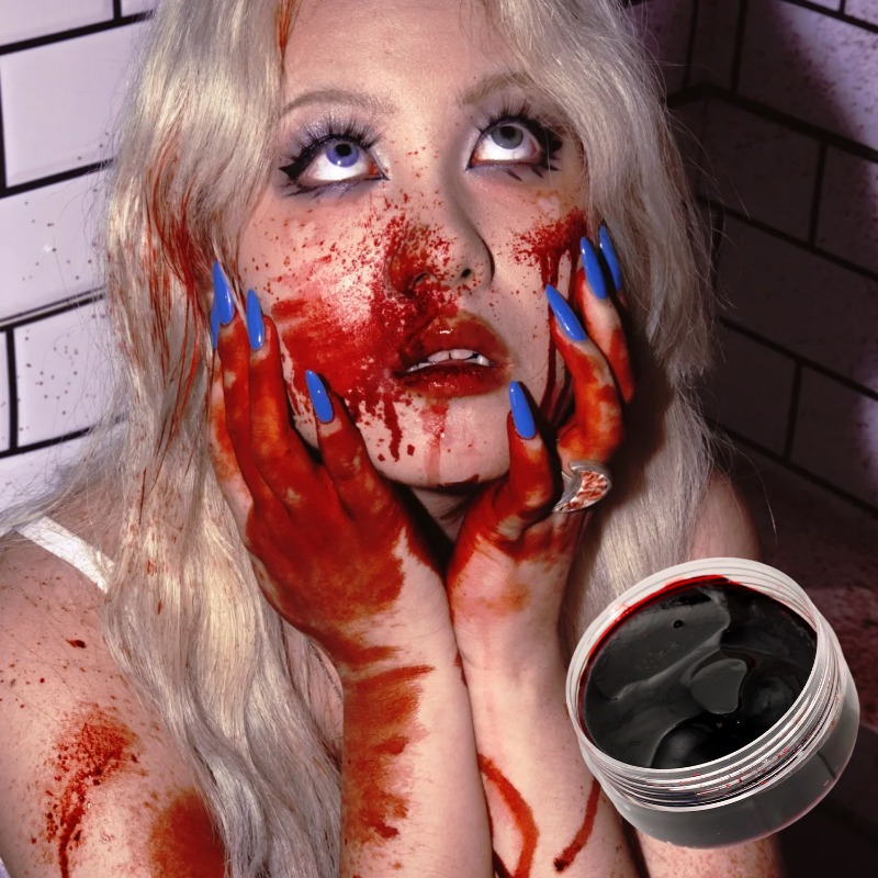 1/3pcs Halloween Blood Gel Lon - Cosplay Prop Paint 评论和价格