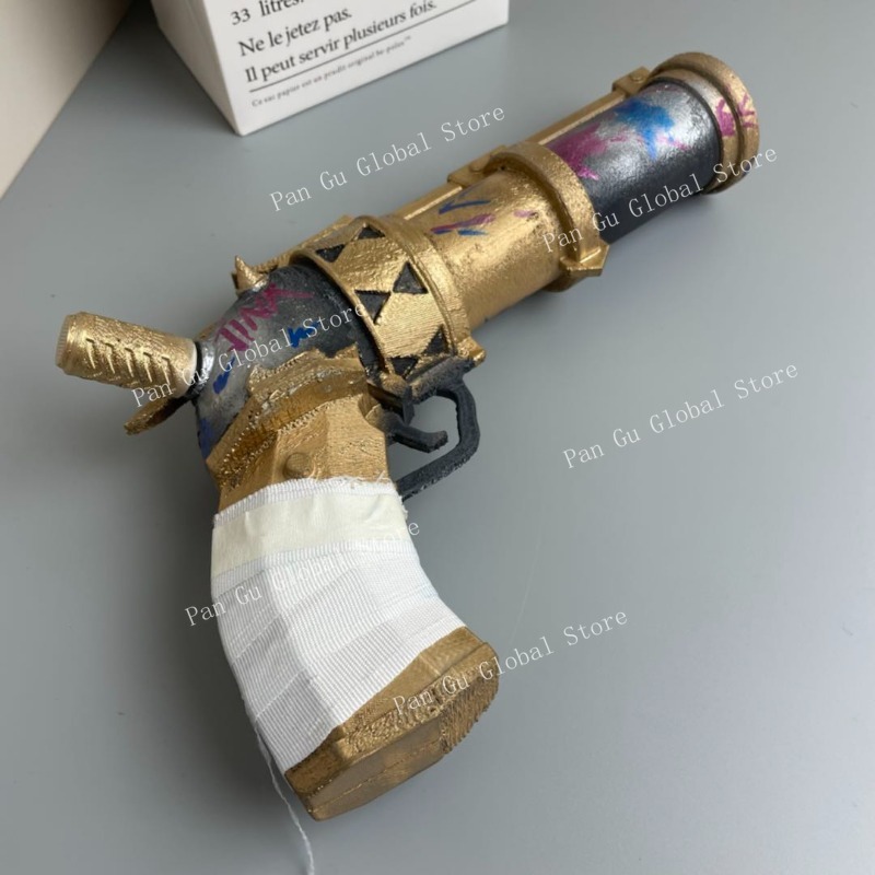 28cm/11.02in Jinx Pistol Custo - Cosplay Prop Display 评论和价格