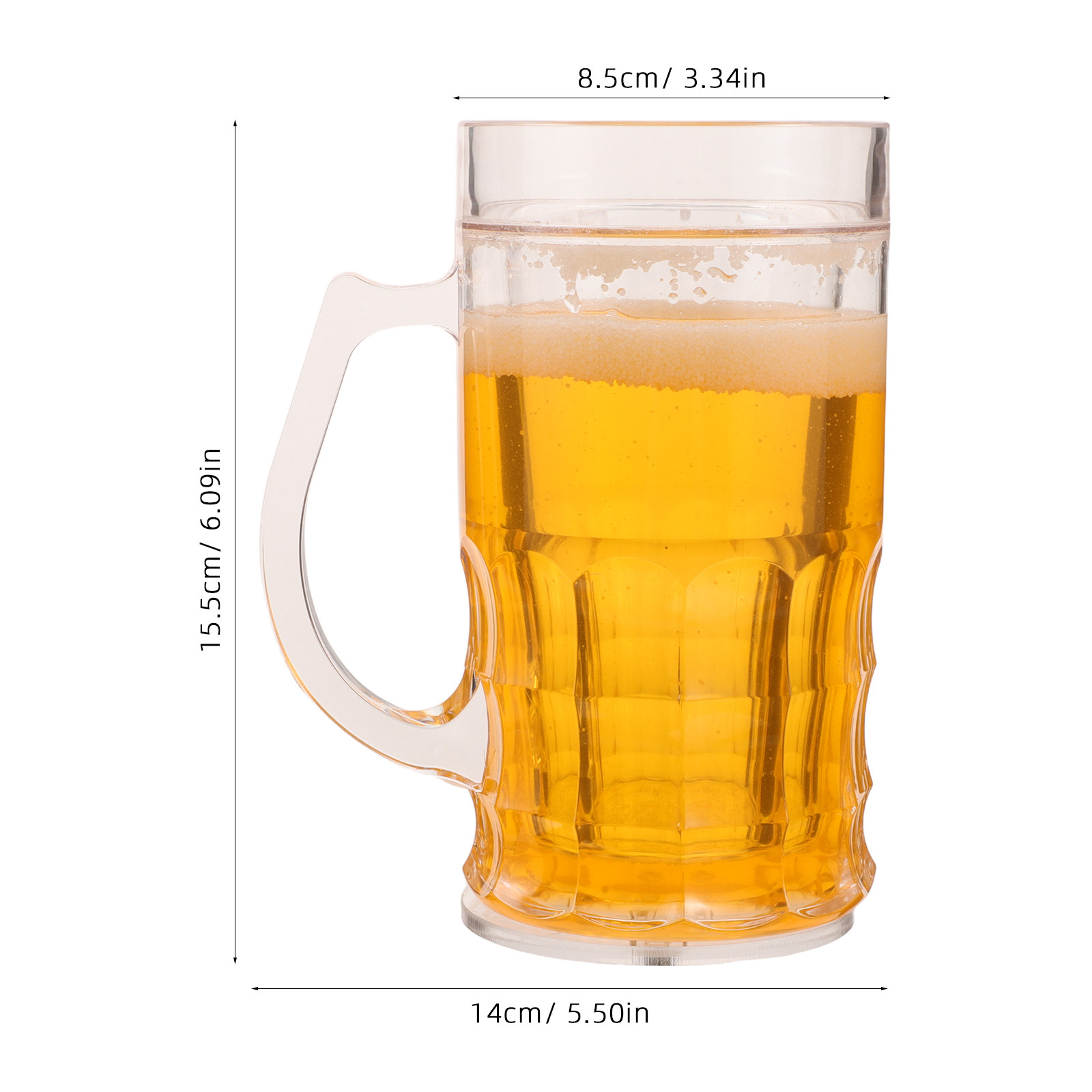 Artificial Beer Glass Glasses  - Cosplay Prop Display 评论和价格