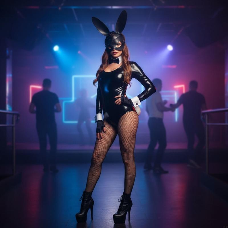 Soft PU Leather Rabbit Ears Ma - Easy Cosplay Prop 评论和价格